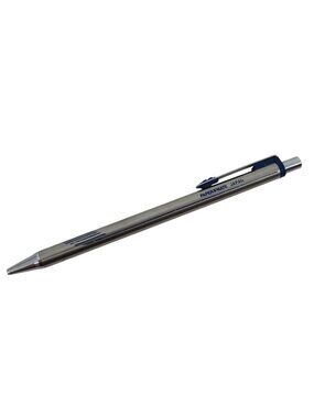 VTG Paper Mate PowerPoint Ballpoint Pen Stainless Steel Made In Japan 1980s